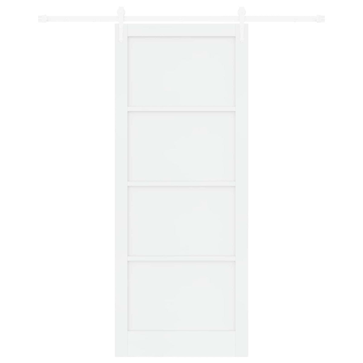 Slankios durys ORKDAL 93 x 232 cm Apdirbta mediena Balta