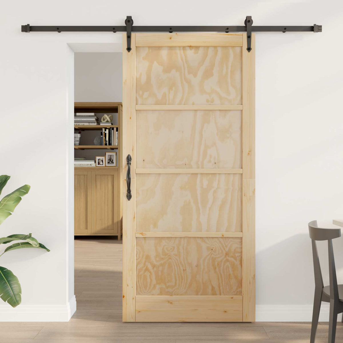 Slankios durys ORKDAL 93 x 202 cm Apdirbta mediena