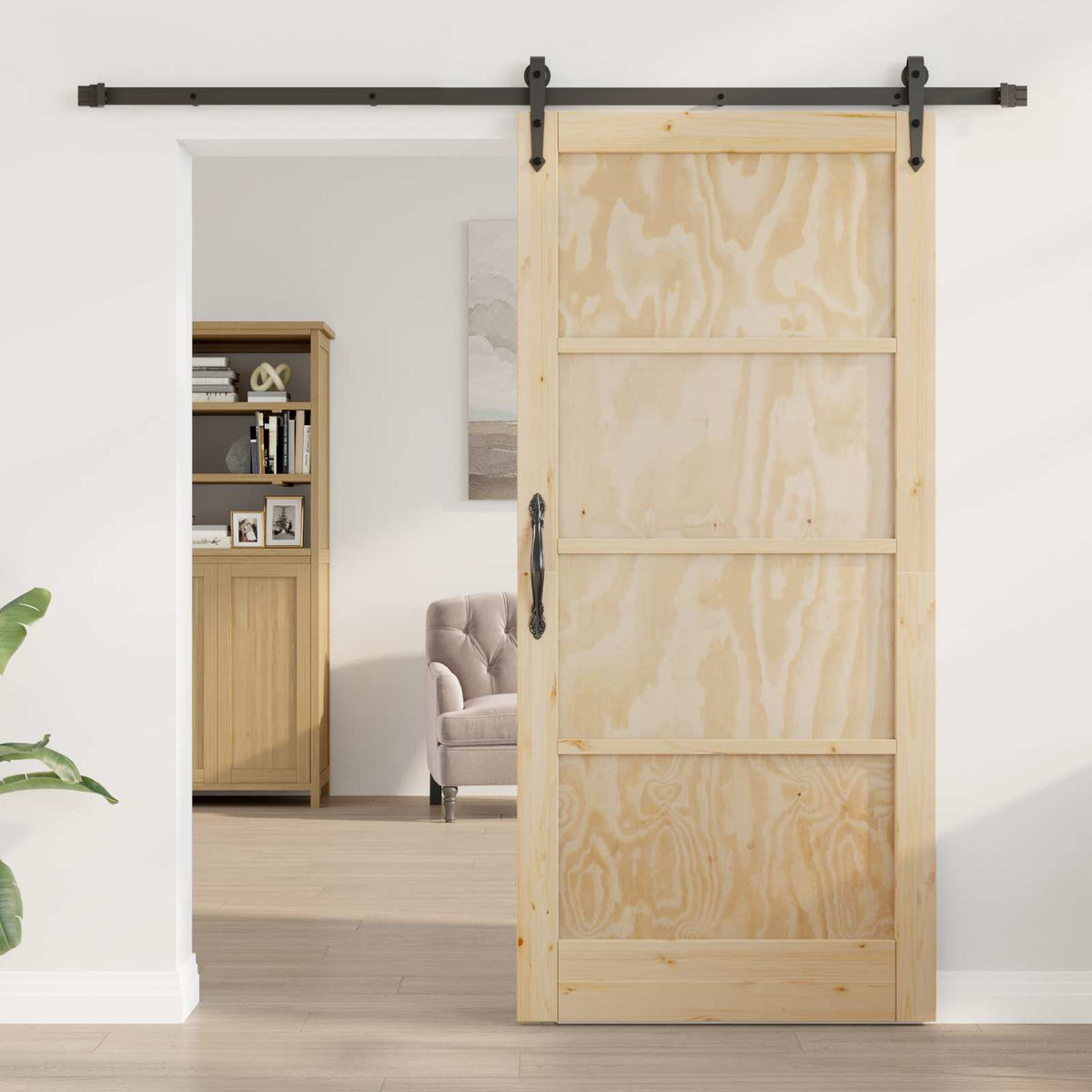 Slankios durys ORKDAL 93 x 202 cm Apdirbta mediena