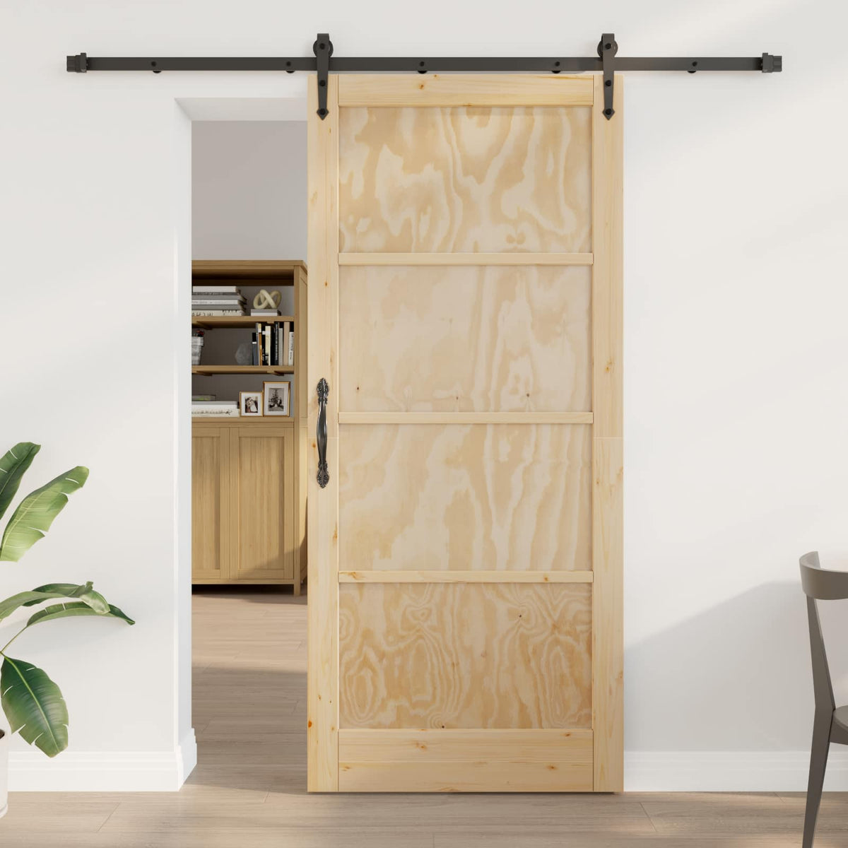 Slankios durys ORKDAL 93 x 211 cm Apdirbta mediena
