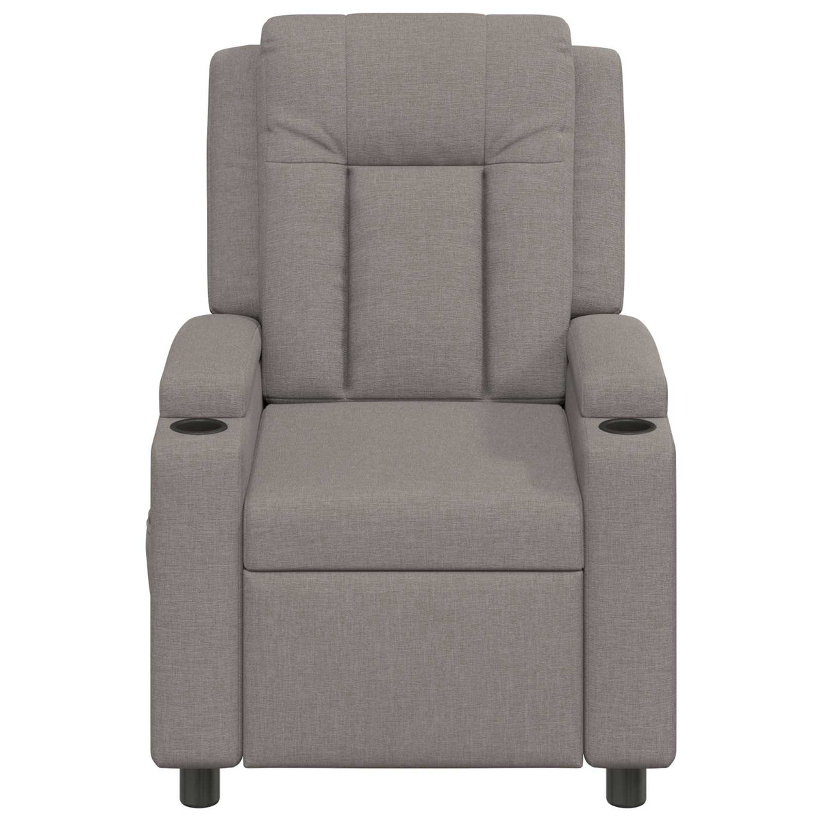 Atlošiamasis fotelis Taupe 75 x 95 x 100 cm Audinys