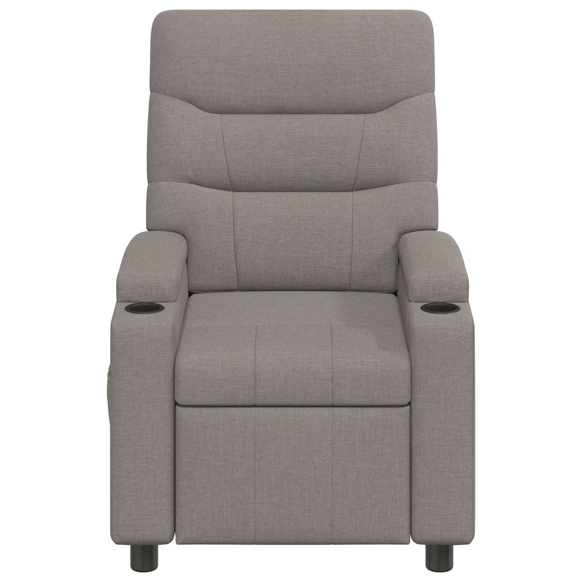 Atlošiamasis fotelis Taupe 75 x 95 x 103 cm Audinys