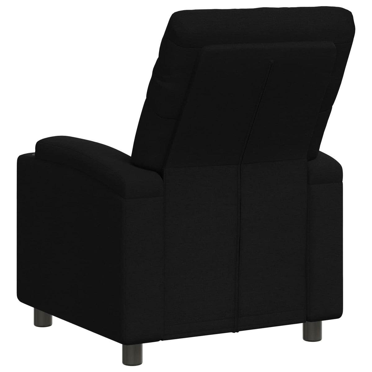 Atlošiamasis fotelis Juoda 75 x 95 x 101 cm Audinys
