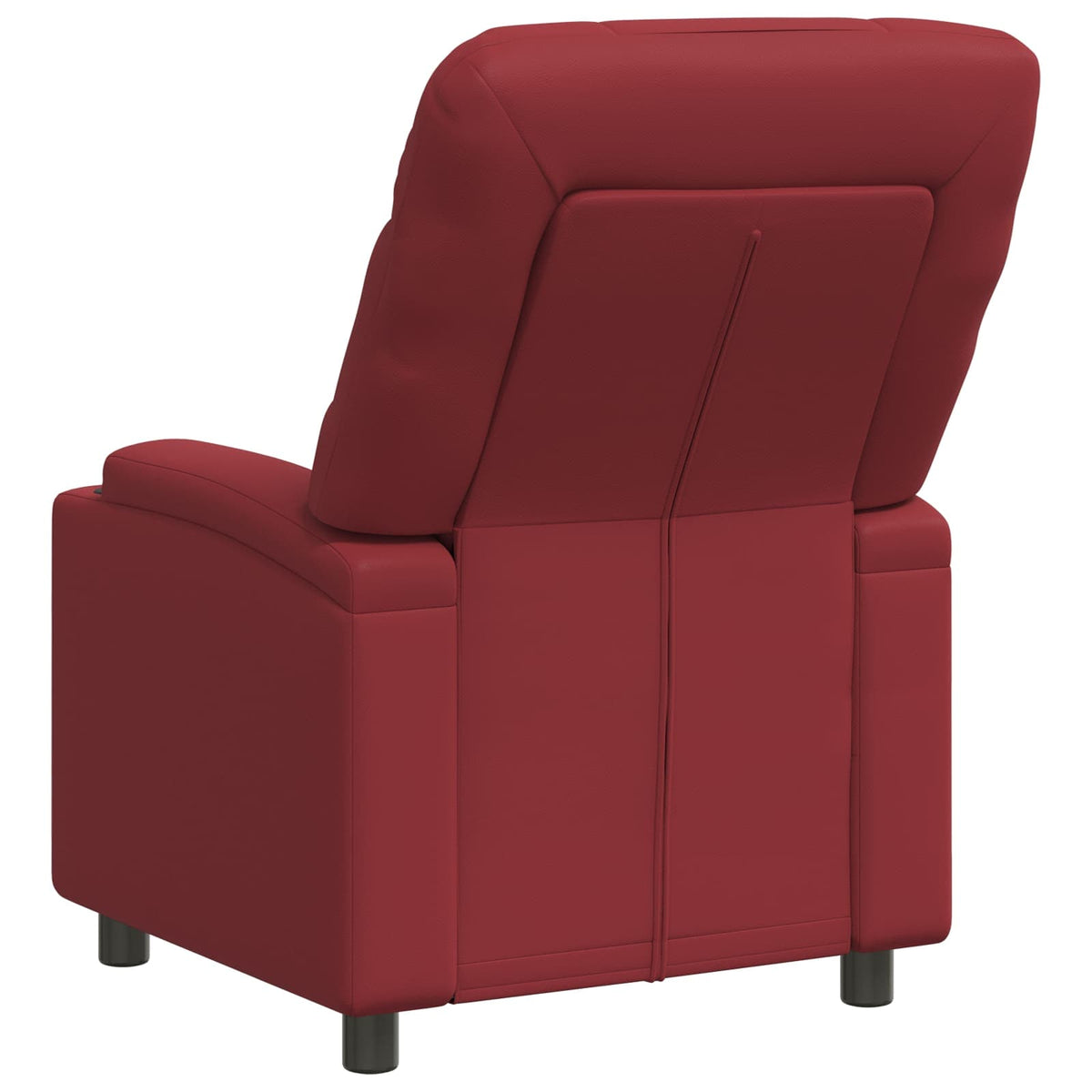 Atlošiamasis fotelis Vyno raudona 75 x 93 x 102 cm Audinys