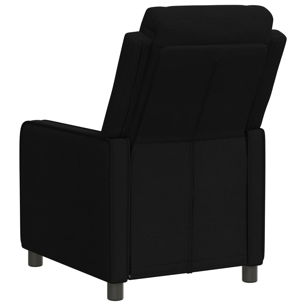 Atlošiamasis fotelis Juoda 65 x 93 x 102 cm Audinys
