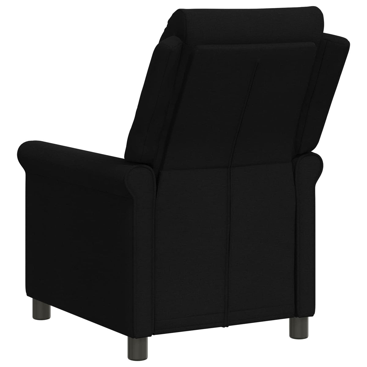 Atlošiamasis fotelis Juoda 69 x 93 x 102 cm Audinys