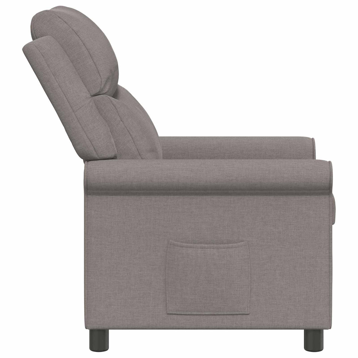 Atlošiamasis fotelis Taupe 69 x 93 x 102 cm Audinys