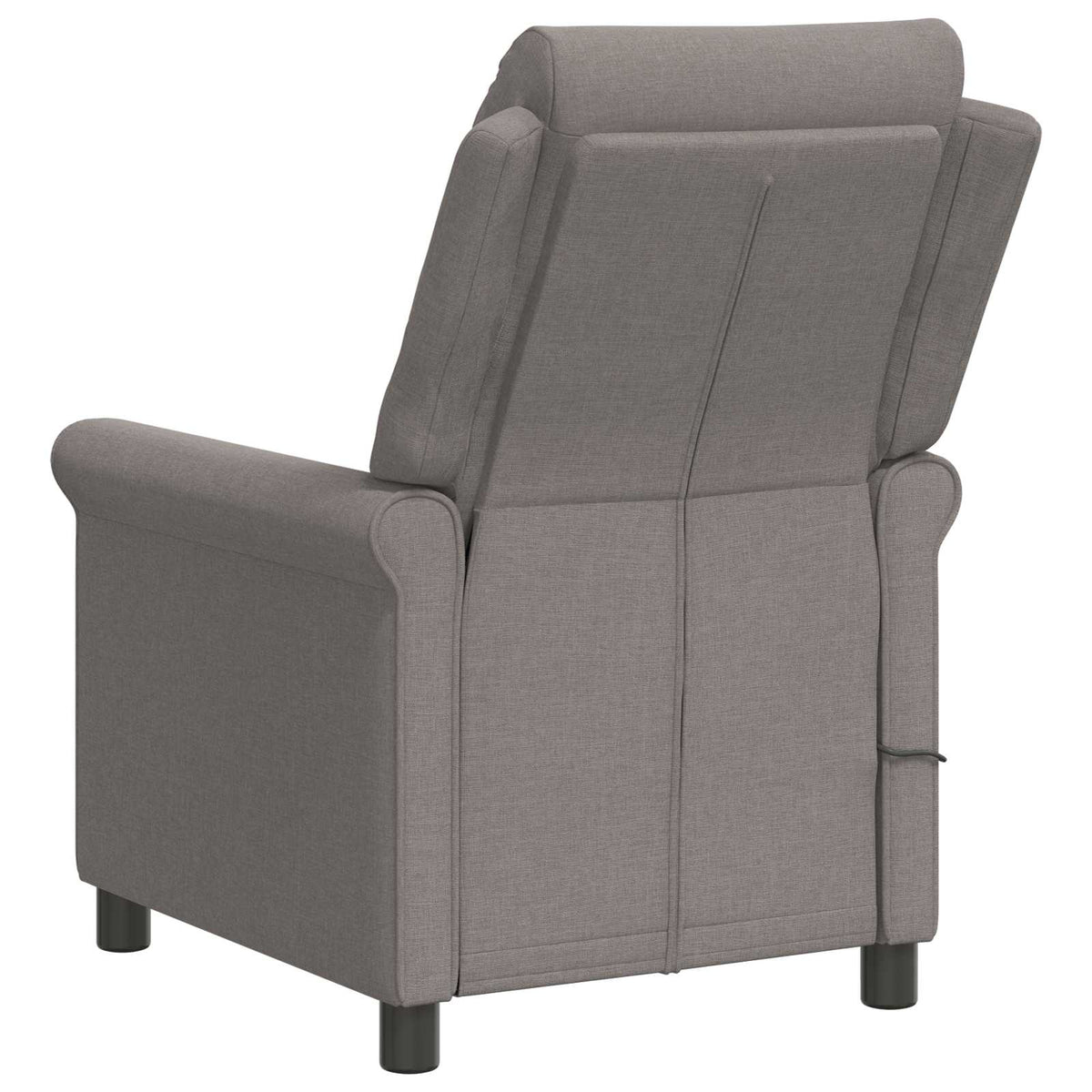 Atlošiamas masažinis krėslas Taupe 69 x 93 x 102 cm Audinys