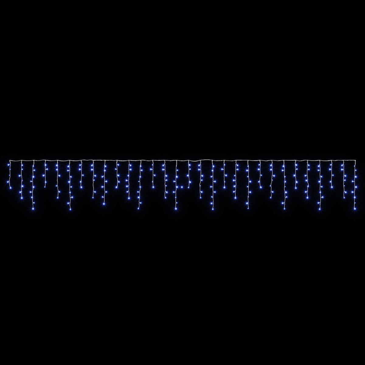 Užuolaidų girliandos 210 LED Mėlyna 500 x 72 cm