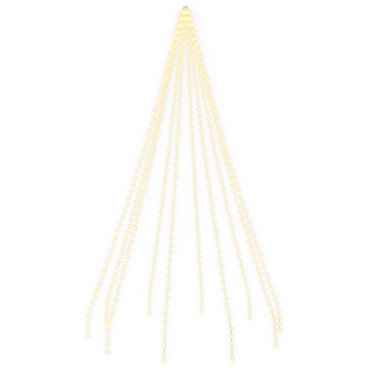 Kalėdų eglutės lemputės 500 LED Šilta balta 500 cm