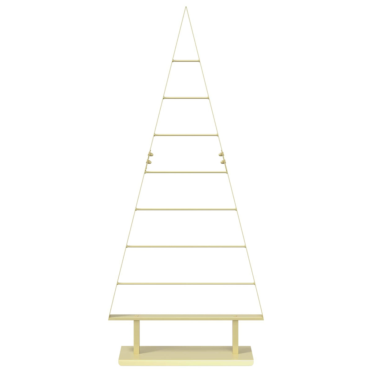 Metalinis Kalėdų medis KUOPIO 125 cm Plienas Auksinė