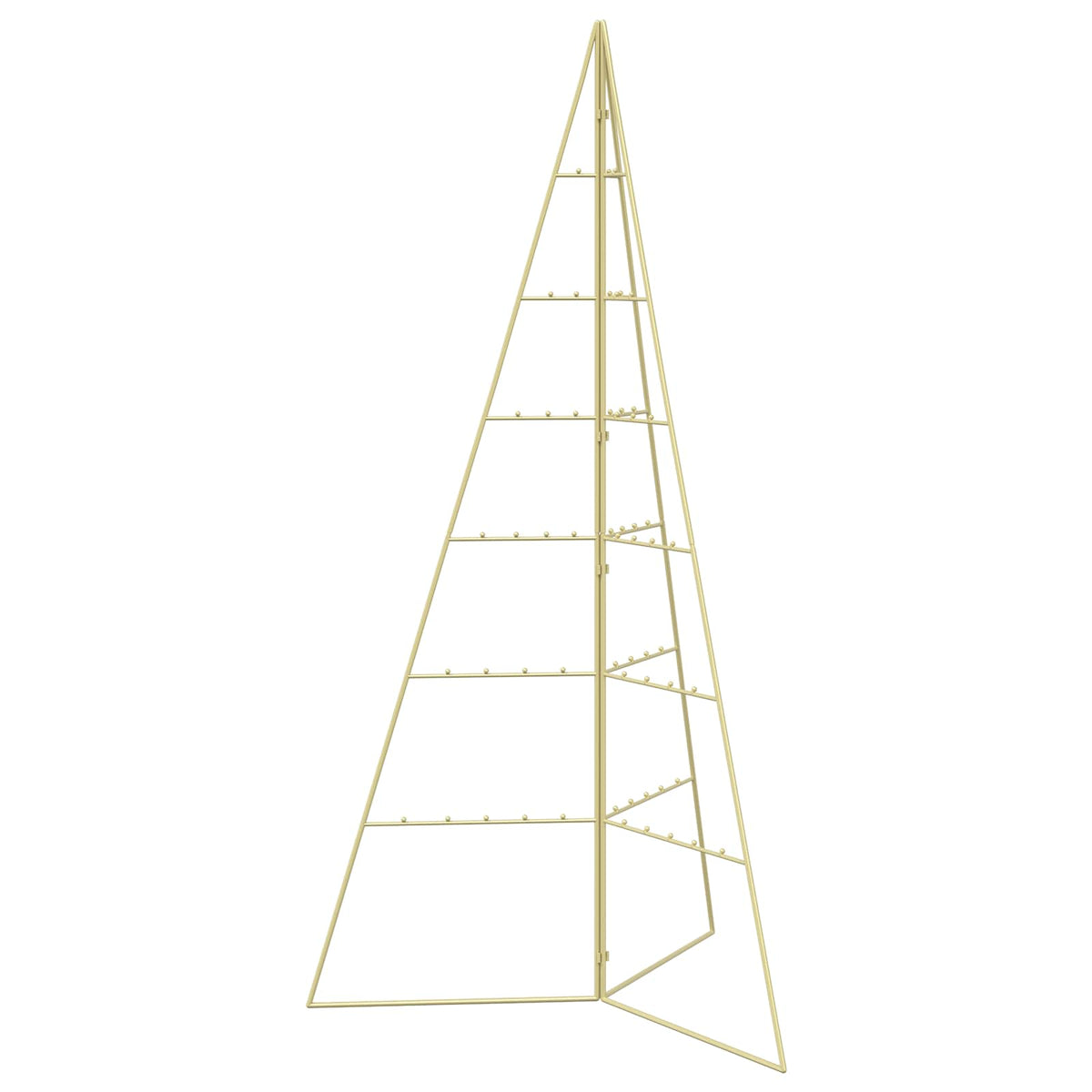 Metalinis Kalėdų medis KUOPIO 140 cm Plienas Auksinė