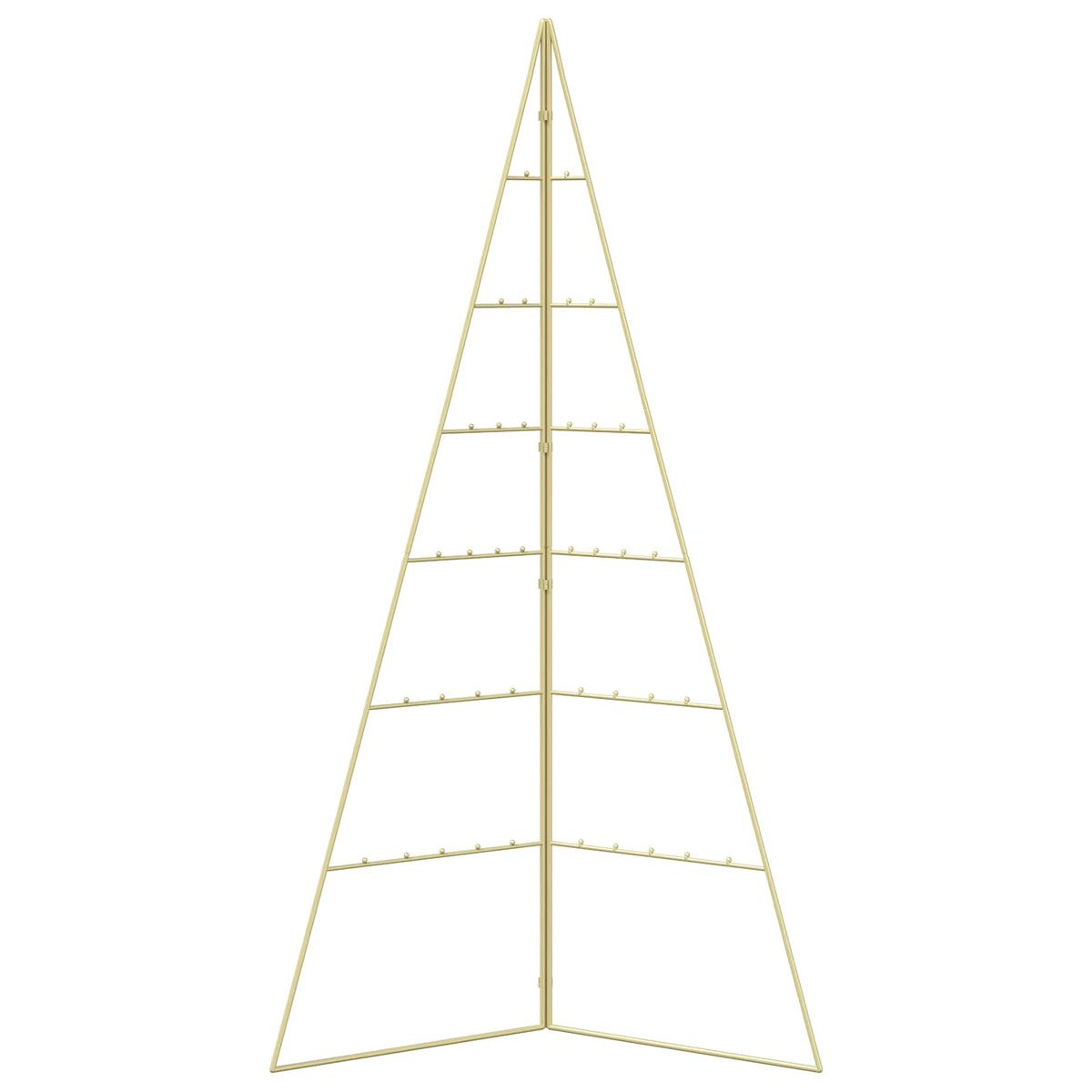 Metalinis Kalėdų medis KUOPIO 140 cm Plienas Auksinė