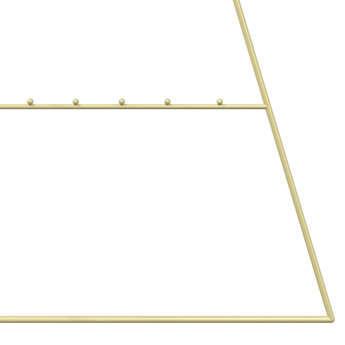 Metalinis Kalėdų medis KUOPIO 210 cm Plienas Auksinė