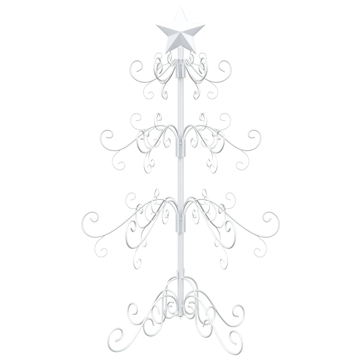 Metalinis Kalėdų medis KUOPIO 90 cm Plienas Balta