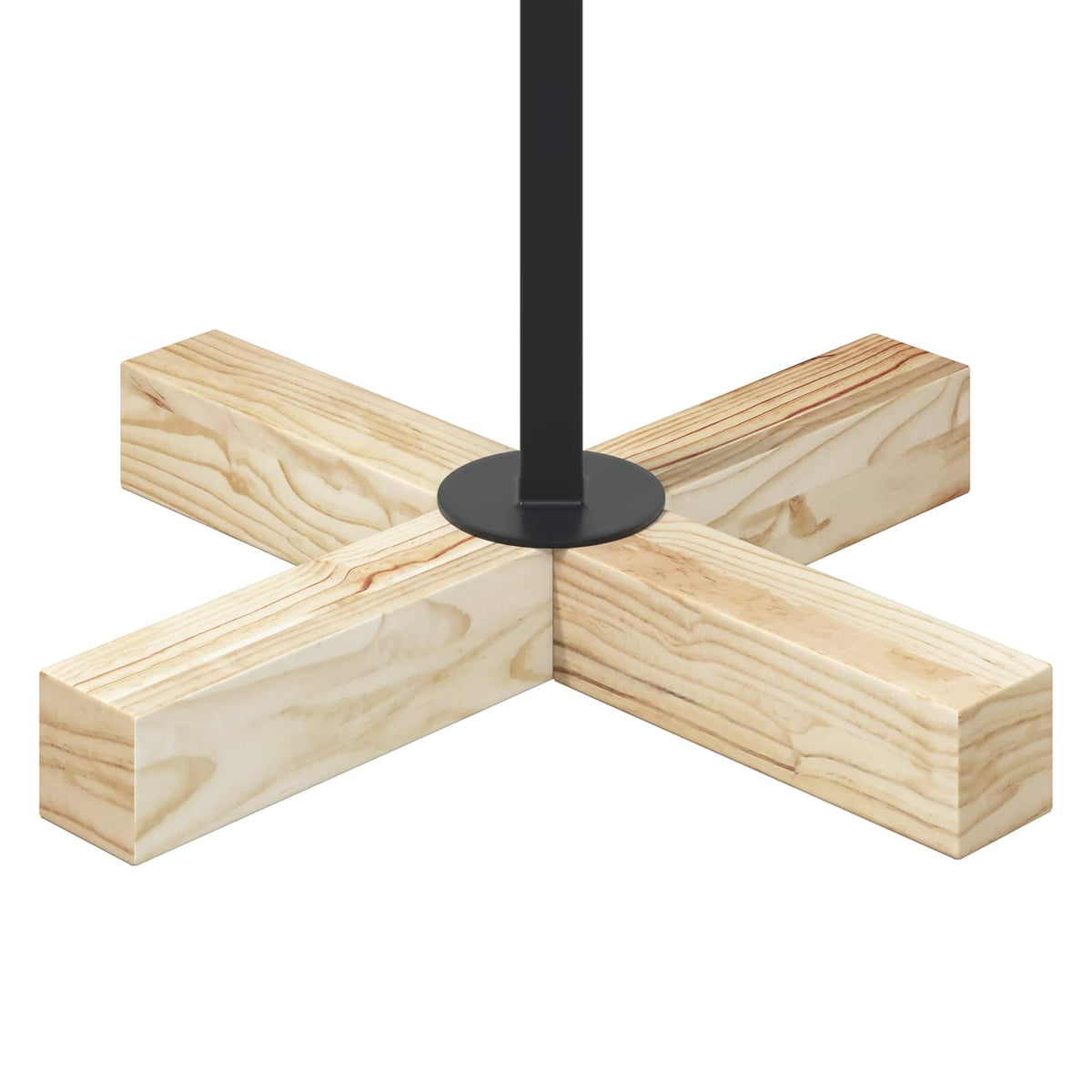 Metalinis Kalėdų medis KUOPIO 90 cm Plienas Juoda