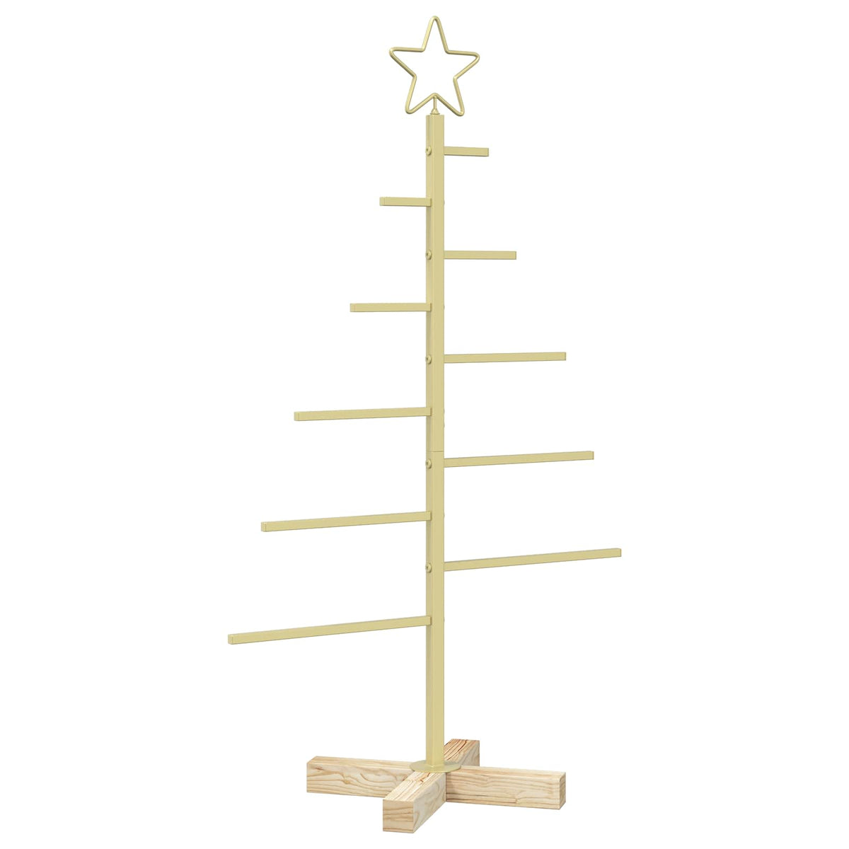 Metalinis Kalėdų medis KUOPIO 90 cm Plienas Auksinė