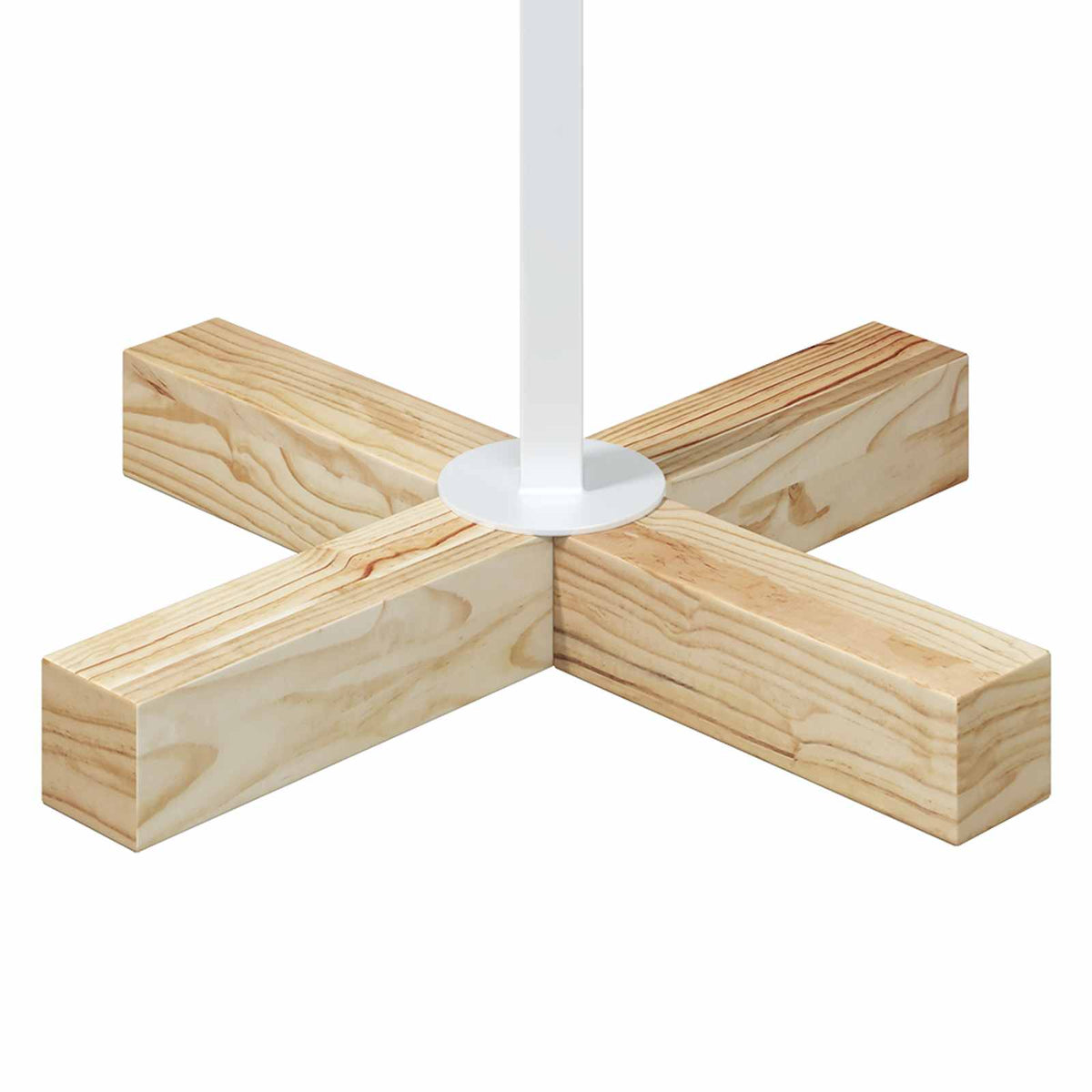Metalinis Kalėdų medis KUOPIO 90 cm Plienas Balta