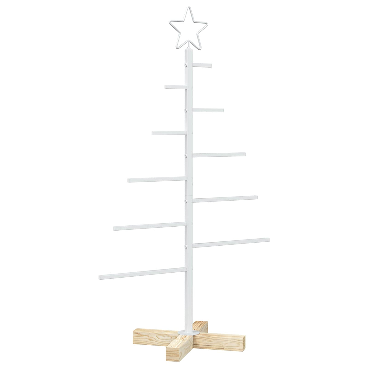Metalinis Kalėdų medis KUOPIO 90 cm Plienas Balta