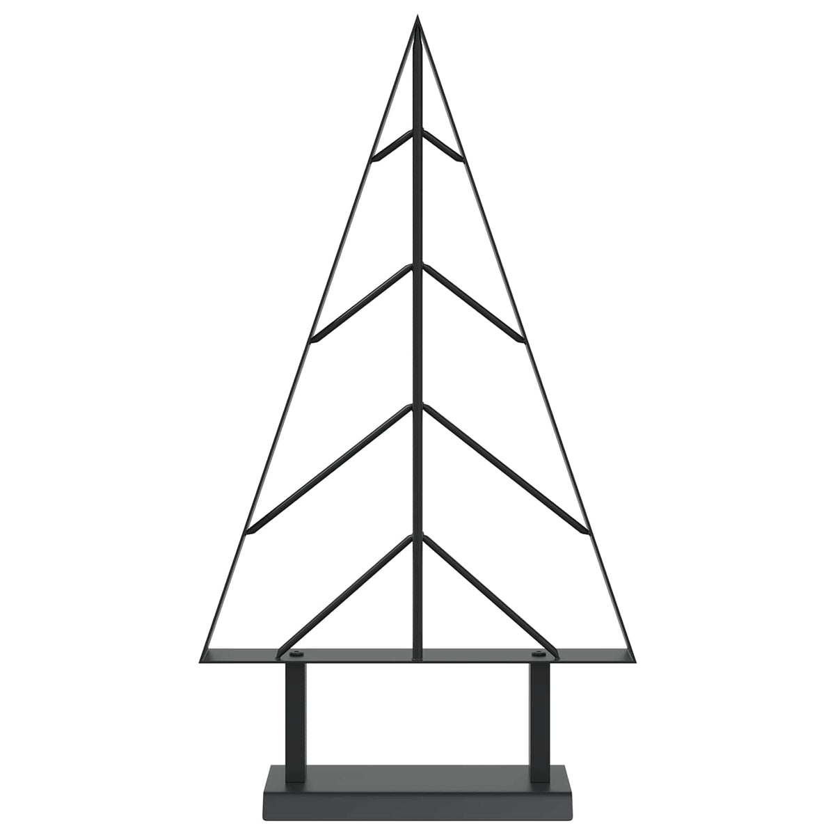 Metalinis Kalėdų medis KUOPIO 60 cm Plienas Juoda