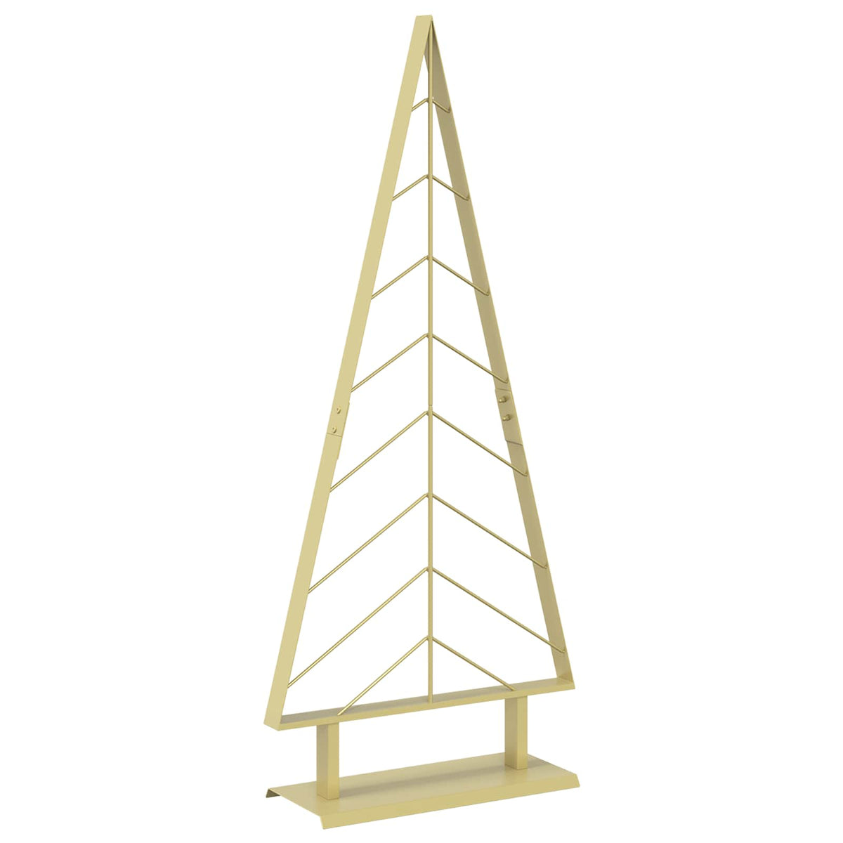 Metalinis Kalėdų medis KUOPIO 125 cm Plienas Auksinė