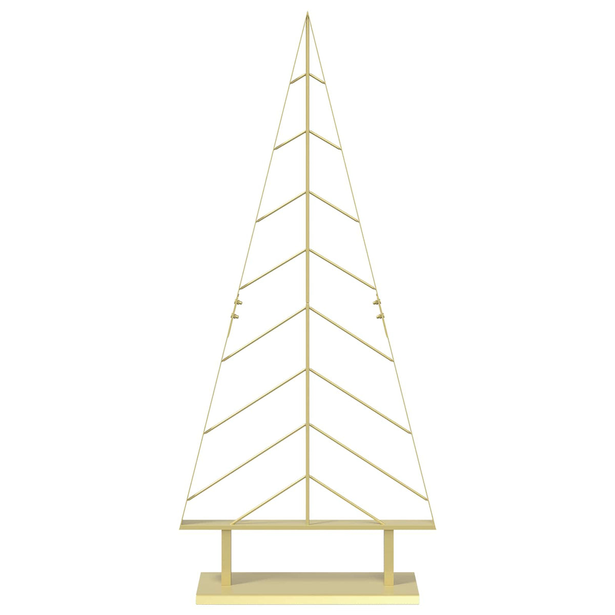 Metalinis Kalėdų medis KUOPIO 125 cm Plienas Auksinė