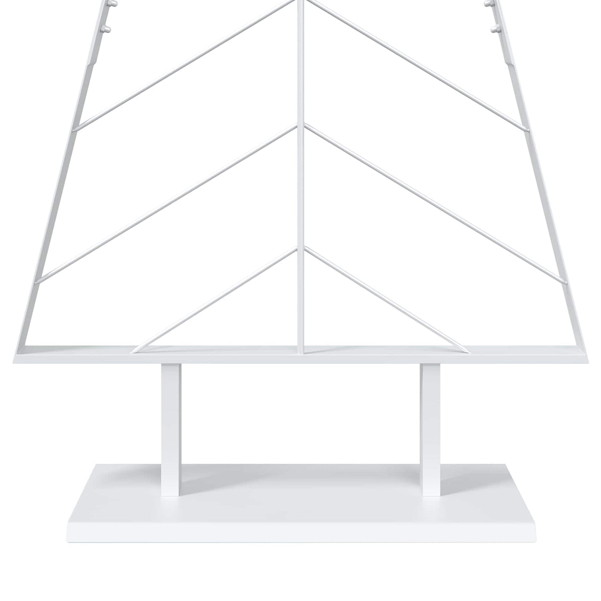 Metalinė Kalėdų eglutė su stovu KUOPIO 210 cm Plienas Balta