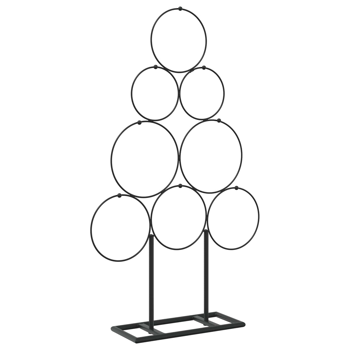 Metalinis Kalėdų medis KUOPIO 60 cm Plienas Juoda