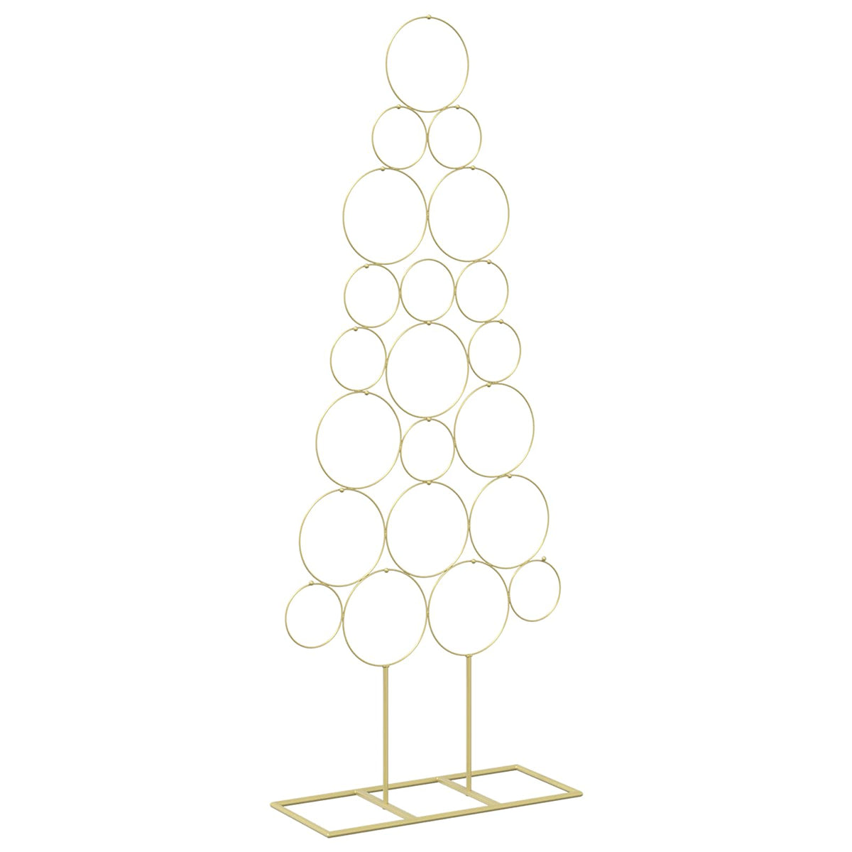 Metalinis Kalėdų medis KUOPIO 125 cm Plienas Auksinė