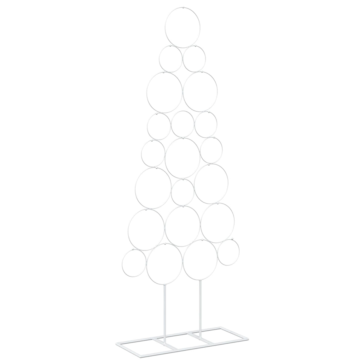 Metalinis Kalėdų medis KUOPIO 125 cm Plienas Balta