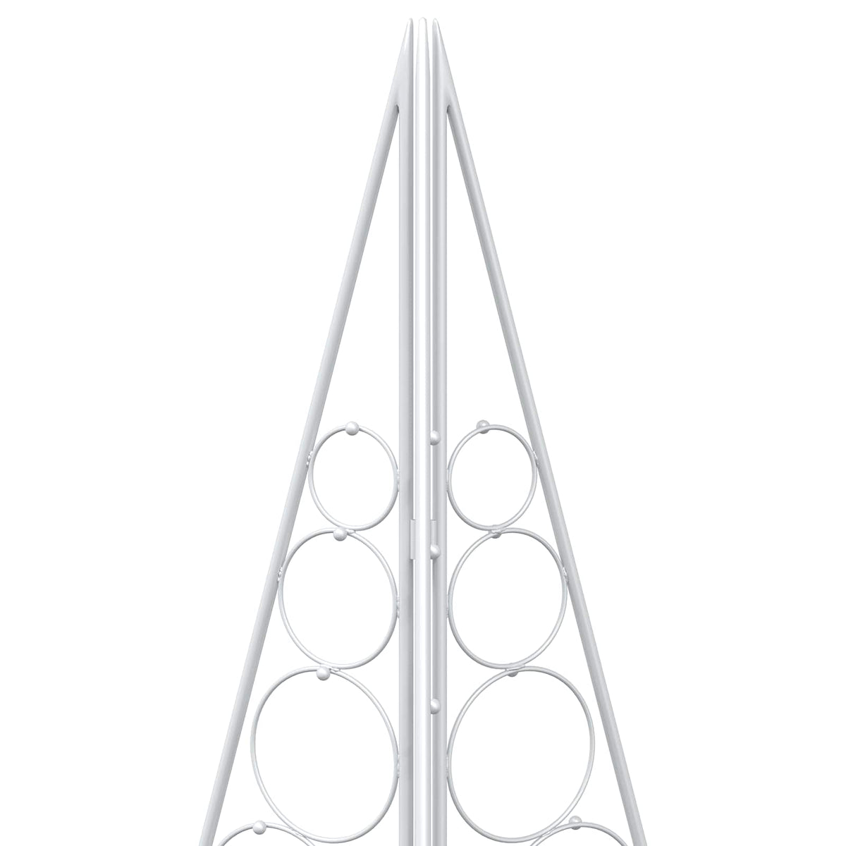Metalinis Kalėdų medis KUOPIO 210 cm Plienas Balta