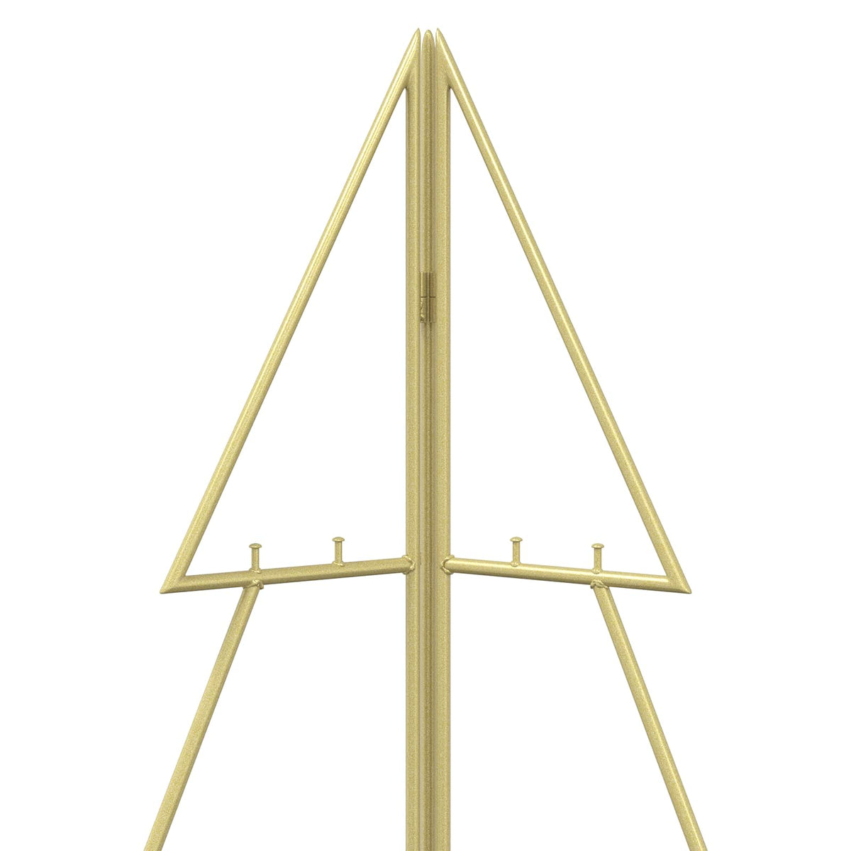 Metalinis Kalėdų medis KUOPIO 210 cm Plienas Auksinė