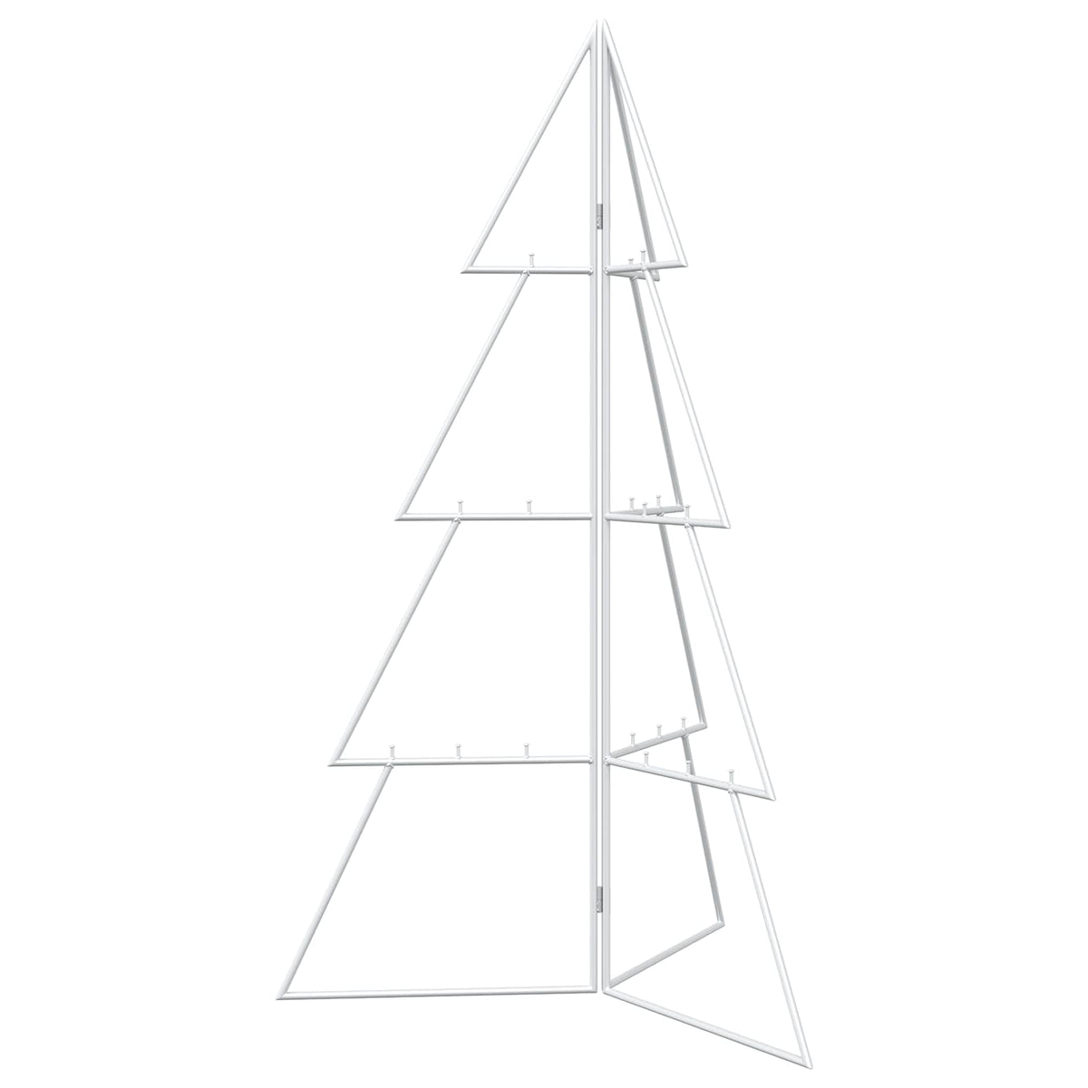 Metalinis Kalėdų medis KUOPIO 100 cm Plienas Balta