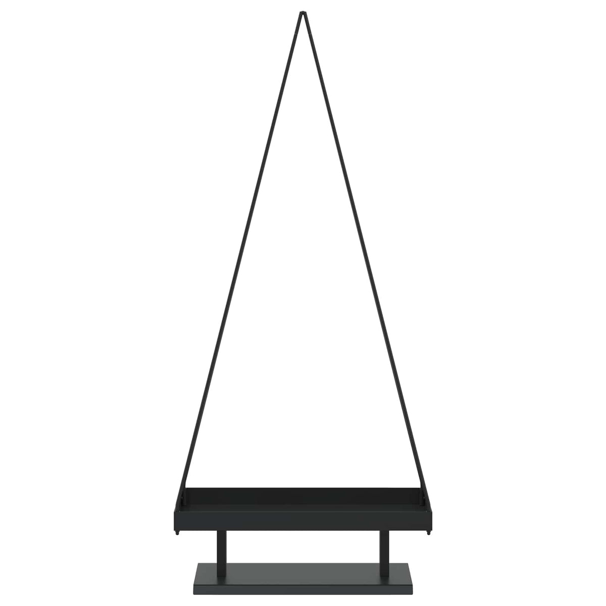 Metalinis Kalėdų medis KUOPIO 125 cm Plienas Juoda