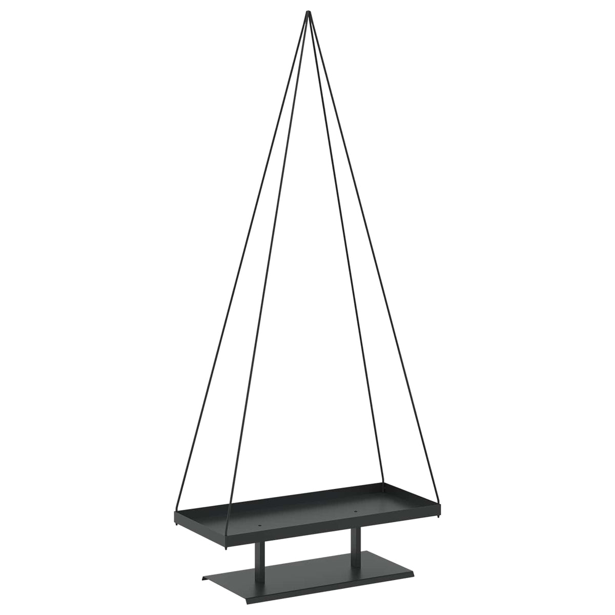 Metalinis Kalėdų medis KUOPIO 180 cm Plienas Juoda