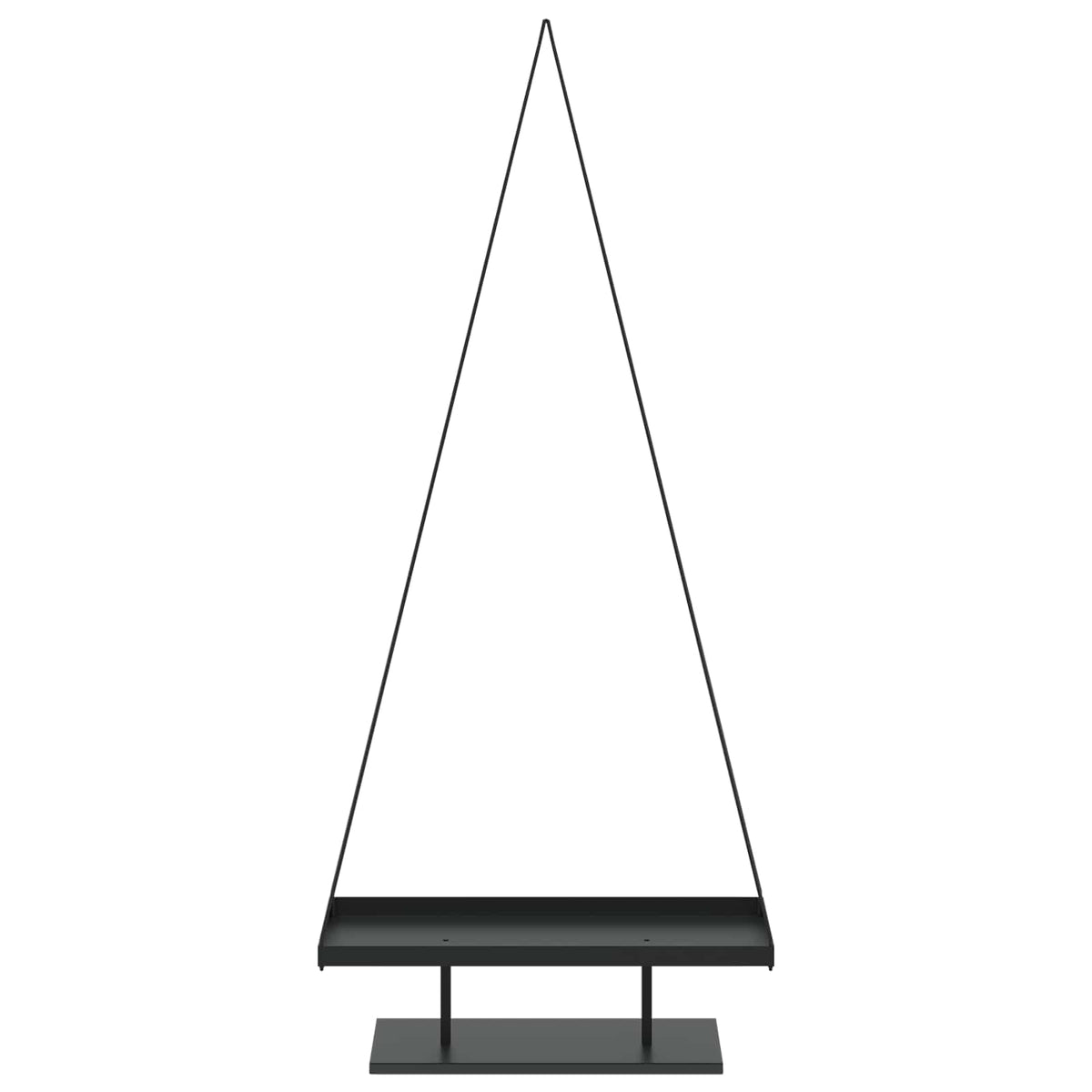 Metalinis Kalėdų medis KUOPIO 210 cm Plienas Juoda