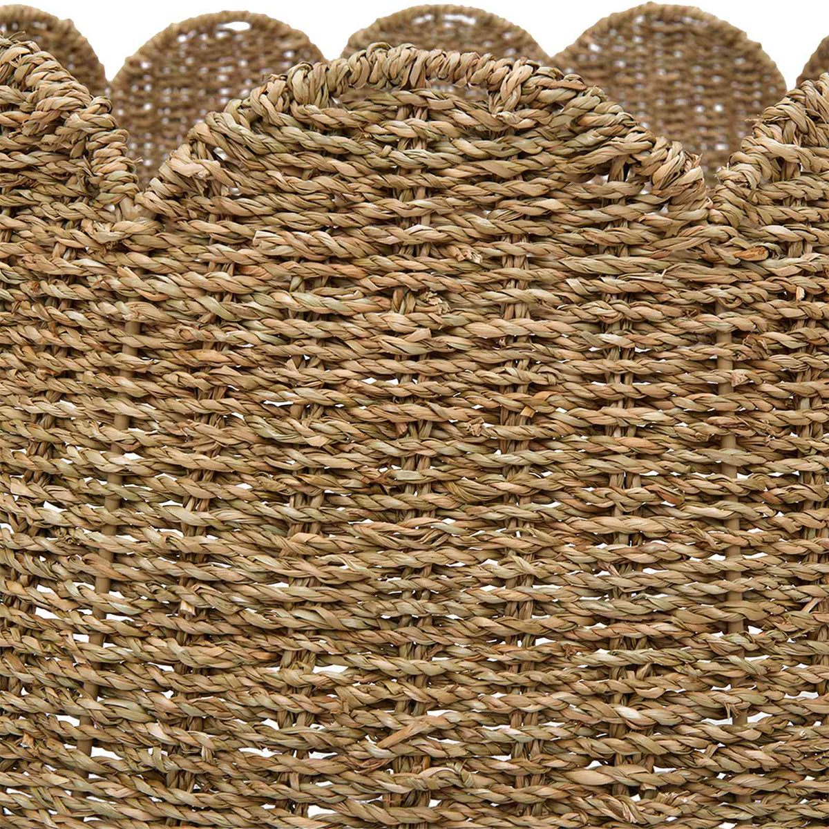 Kalėdų Medžio Apykaklė Apvali Natūrali Ø 75 x 25 cm Jūrų žolė