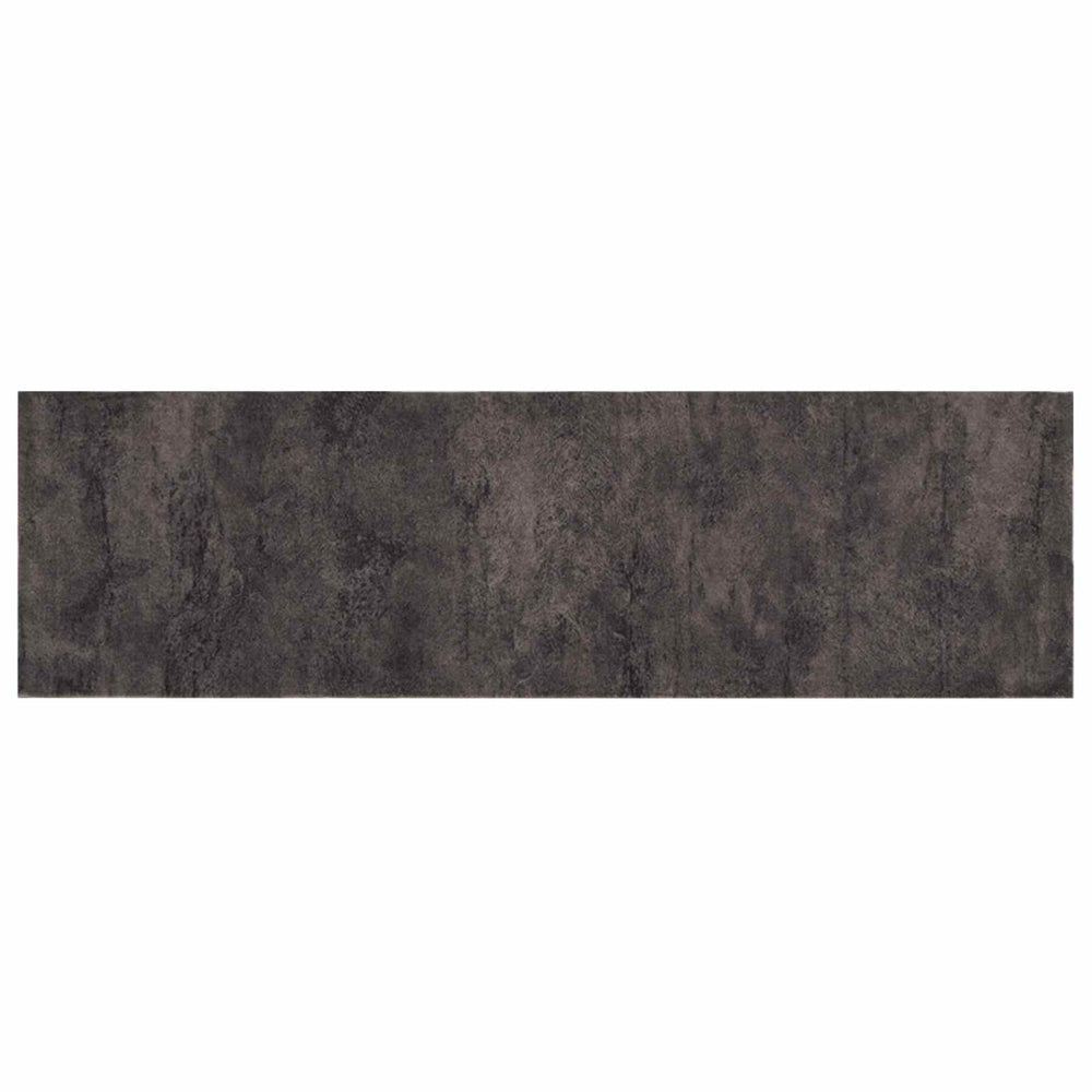 Virtuvės kilimas Juodas betonas 180 x 60 cm 100% poliamidas