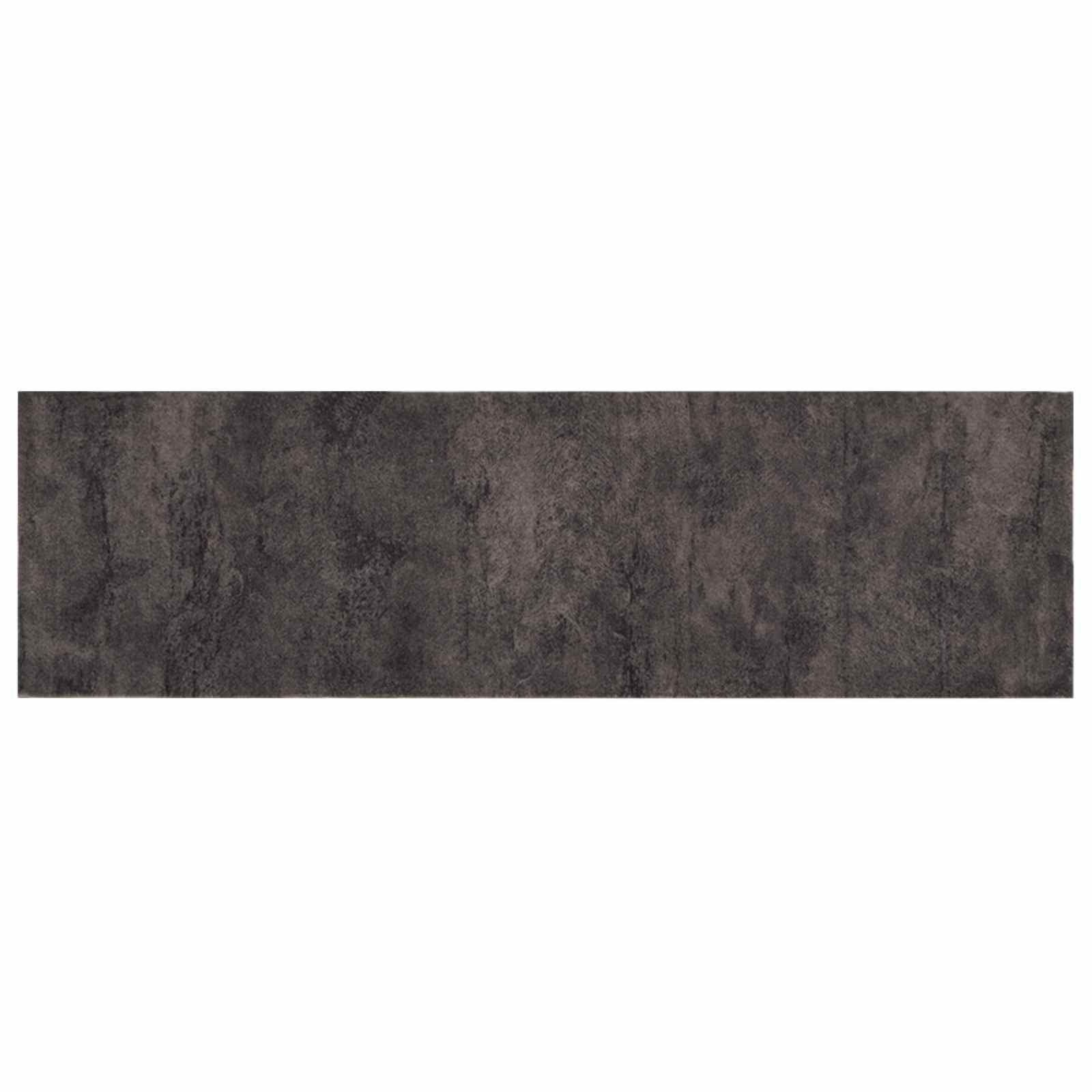 Virtuvės kilimas Juodas betonas 300 x 60 cm 100% poliamidas