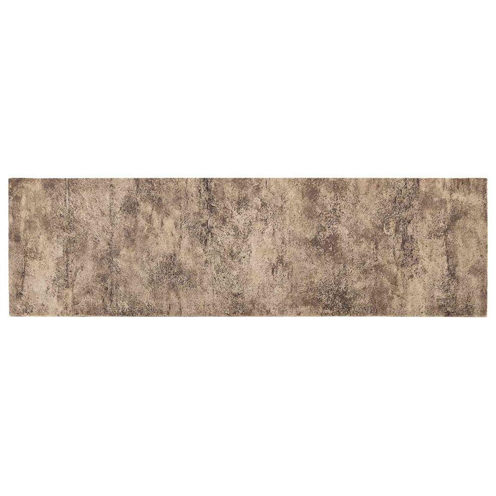 Virtuvės kilimas Rudas betonas 150 x 45 cm 100% poliamidas