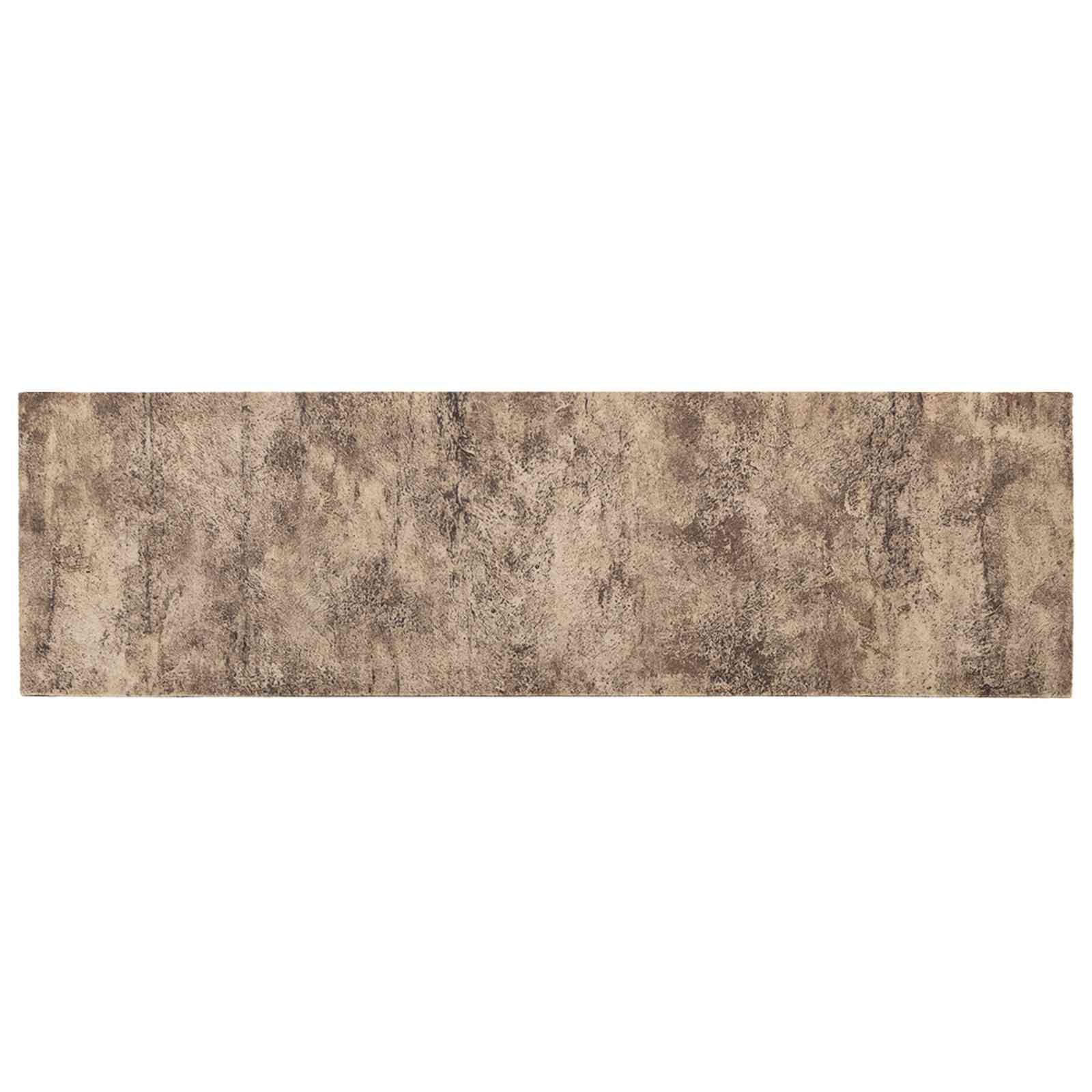 Virtuvės kilimas Rudas betonas 300 x 60 cm 100% poliamidas