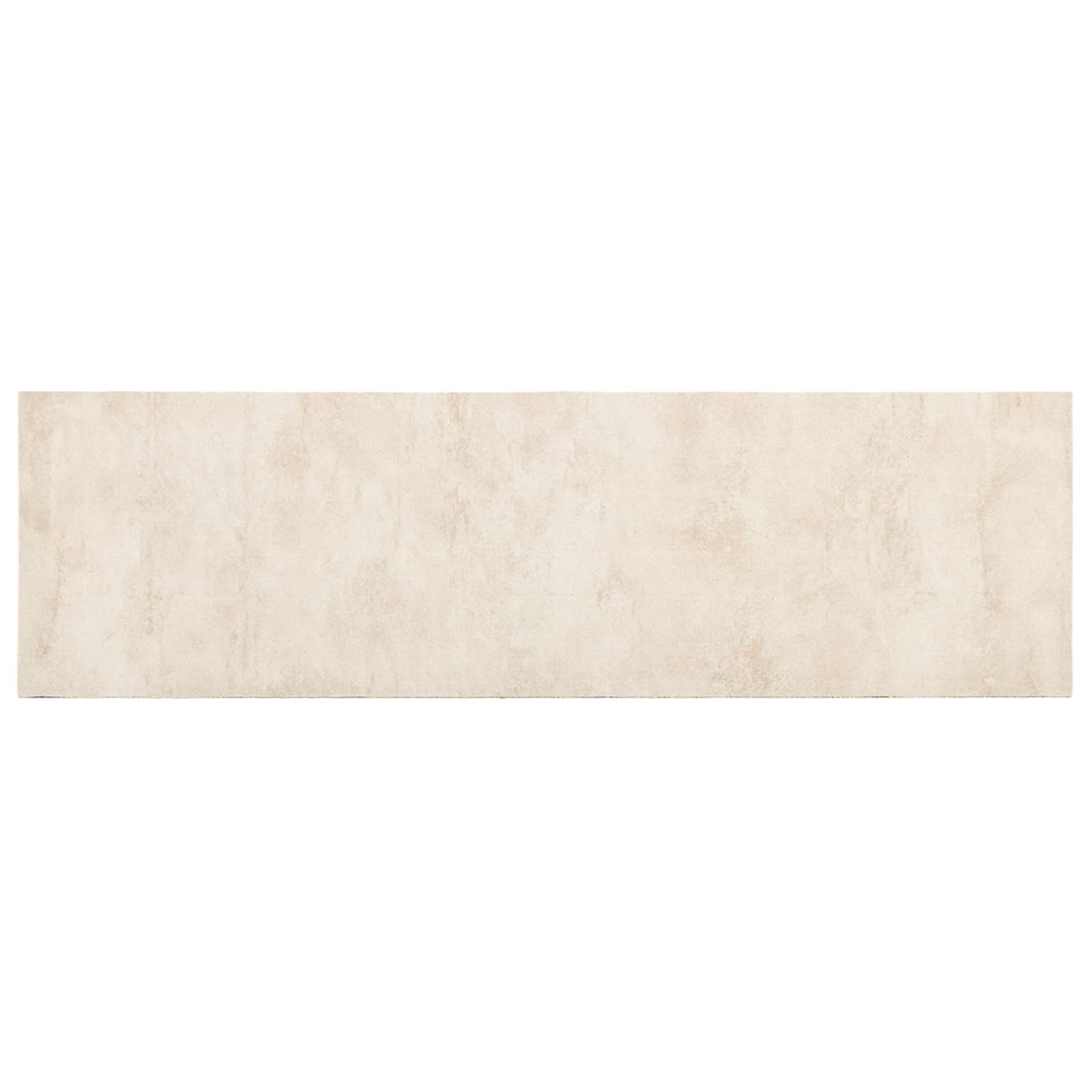 Virtuvės kilimas kreminis betonas 180 x 60 cm 100% poliamidas