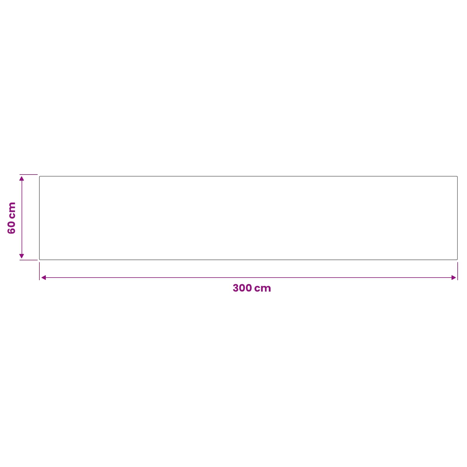 Virtuvės kilimas juoda mozaika 300 x 60 cm 100% poliamidas