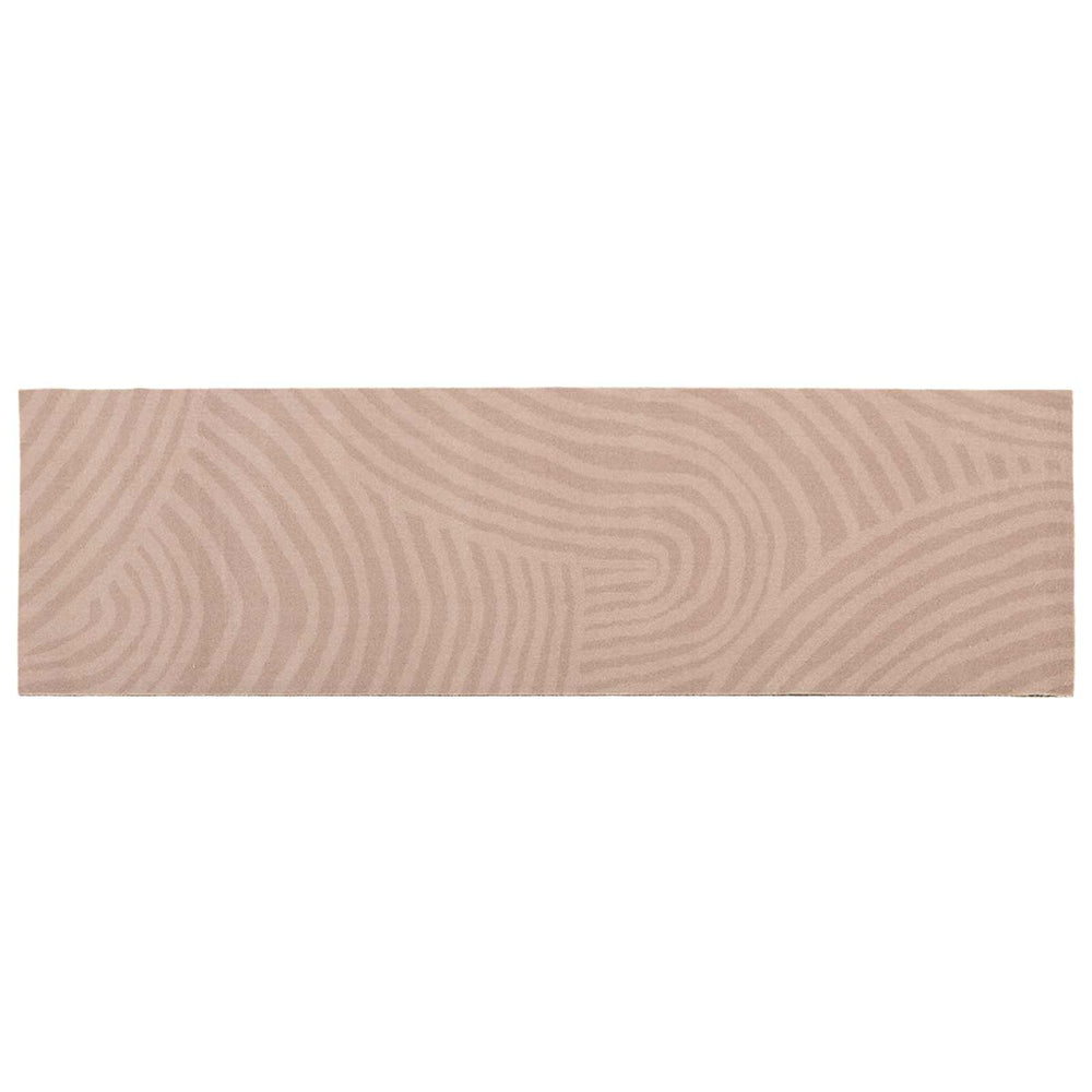 Virtuvės kilimas taupe skandinaviškas 180 x 60 cm