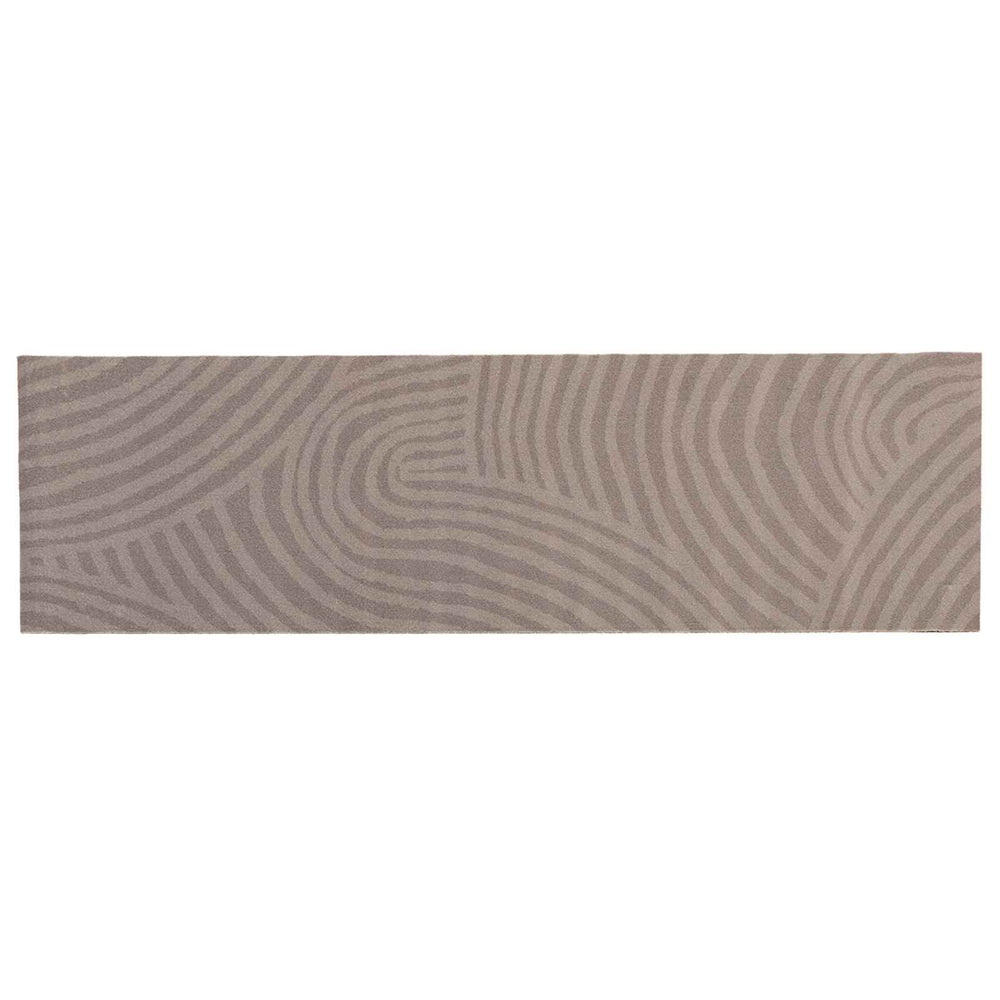 Virtuvės kilimas Rudas skandinaviškas 300 x 60 cm