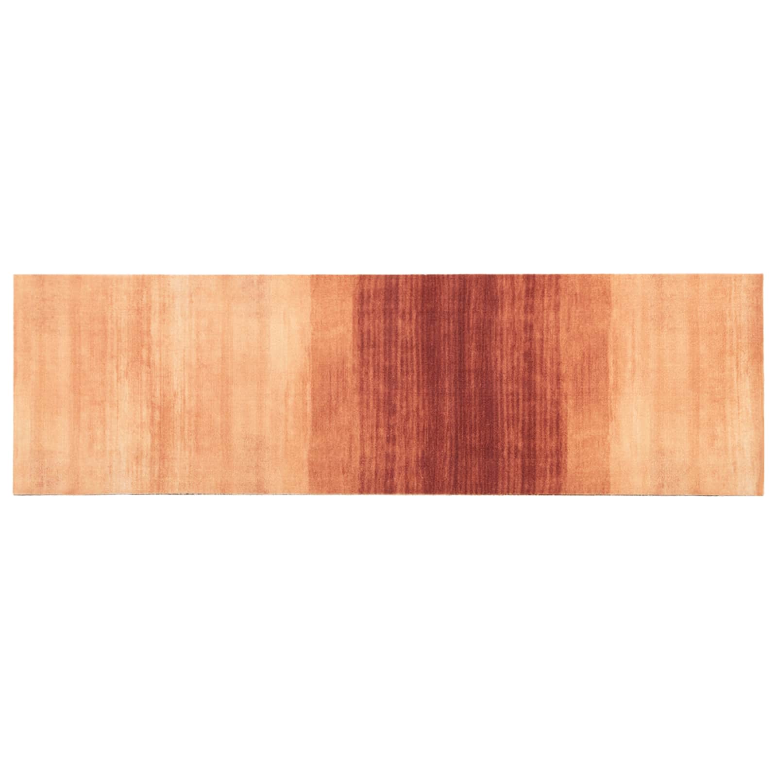 Virtuvės kilimas oranžinis atspalvis 150 x 45 cm