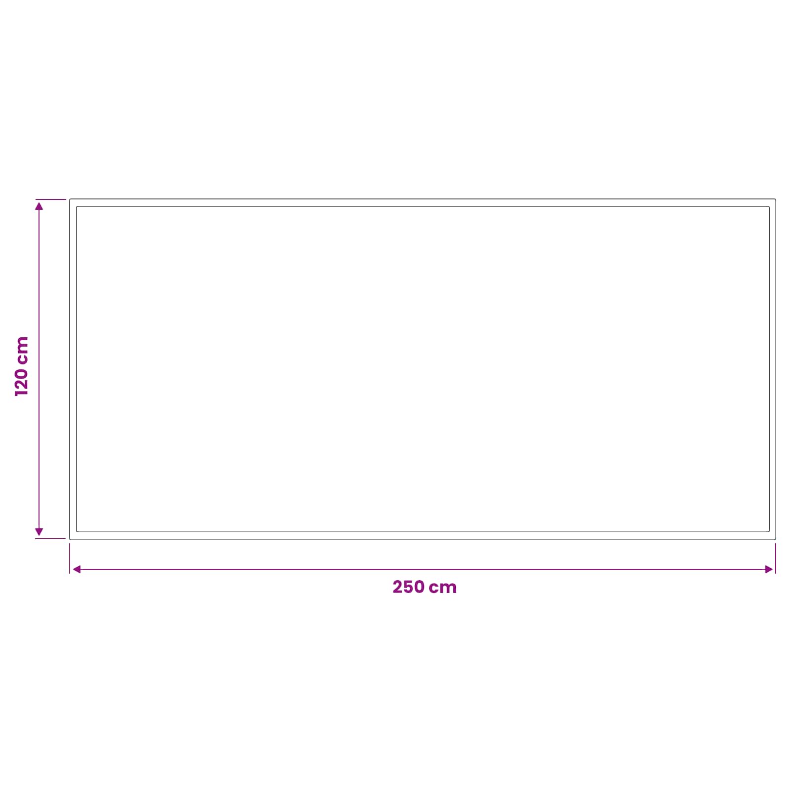 Durų kilimėlis Šviesiai pilka 250 x 120 cm 100% poliamidas