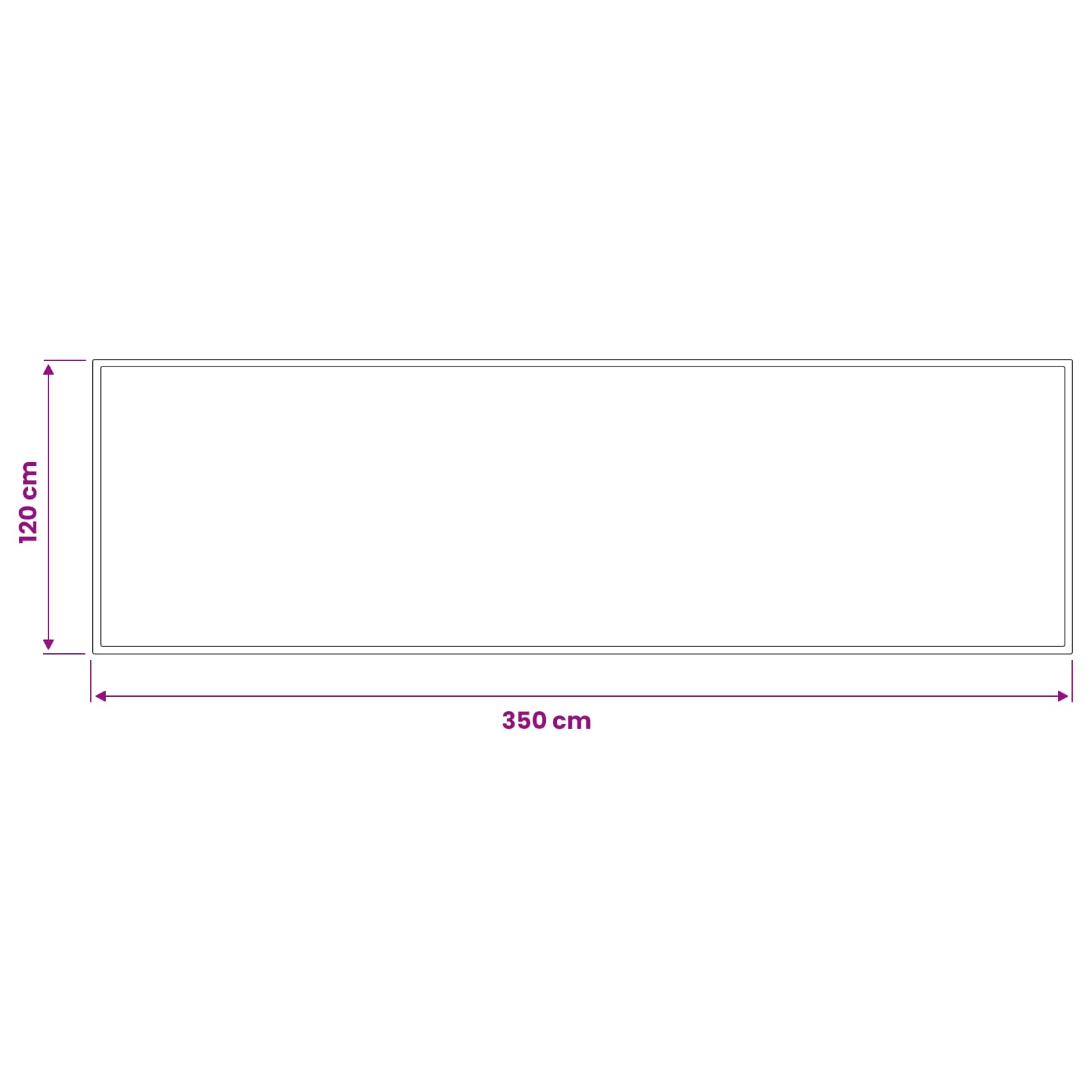 Durų kilimėlis Šviesiai pilka 400 x 120 cm 100% poliamidas