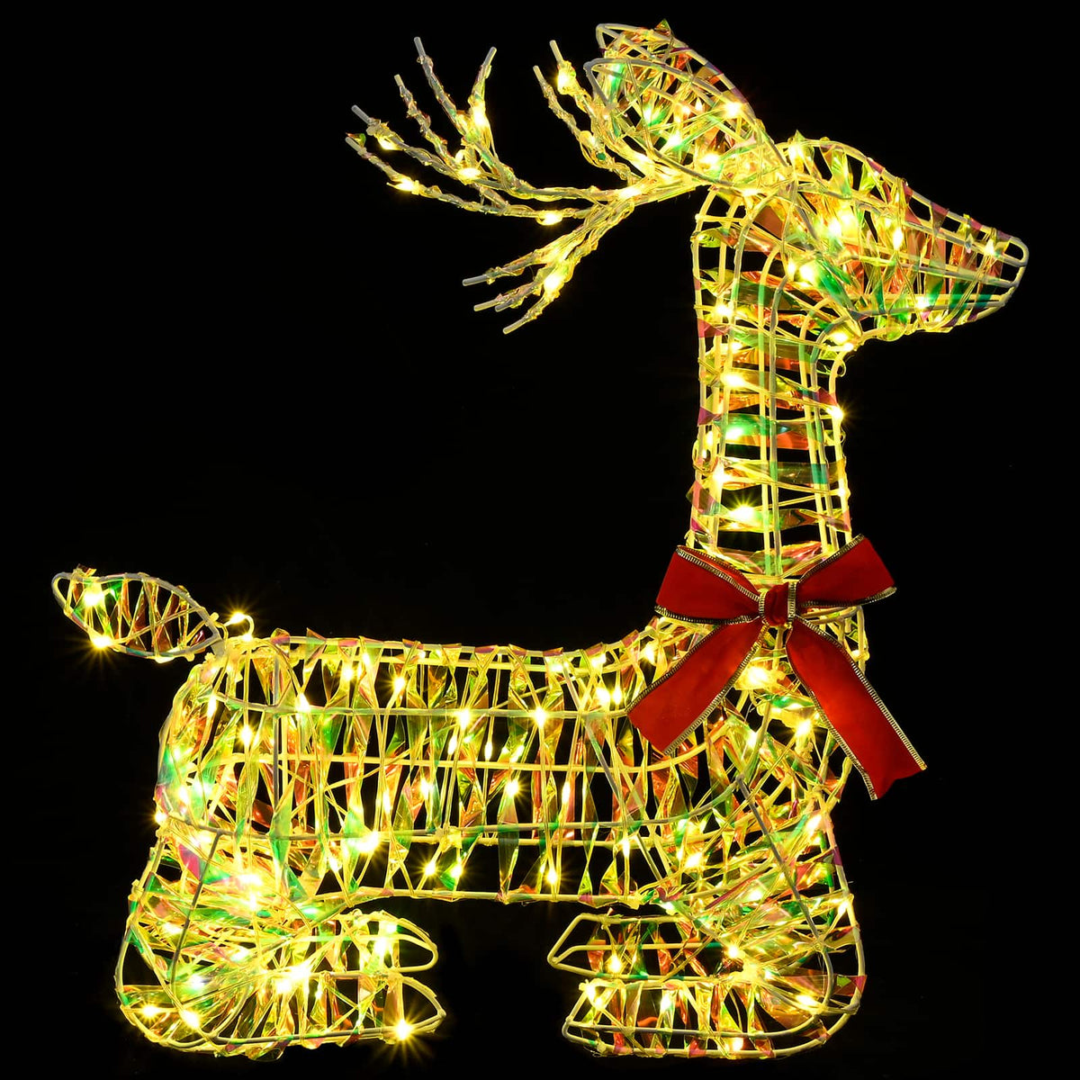 3D Kalėdų elnias LOVIISA 140 LED Šilta balta 55 x 22 x 63 cm