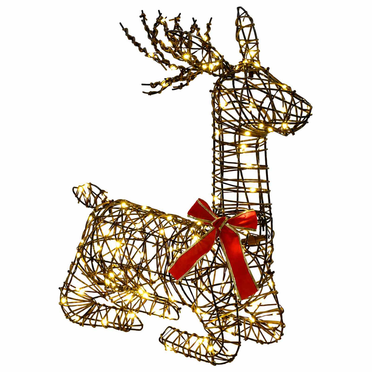 3D Kalėdų elnias LOVIISA 140 LED Šilta balta 55 x 22 x 63 cm